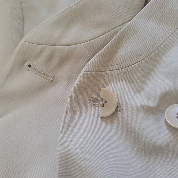 Tibi Wool Tan Blazer, XS-S - Picture 5 of 13